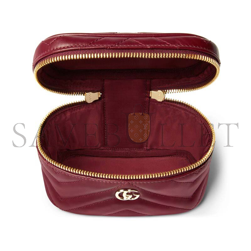 GUCCI GG MARMONT NANO VANITY BAG 837455 (15*8.5*8cm) GUCCI GG MARMONT NANO VANITY BAG 837455 (15*8.5*8cm)
